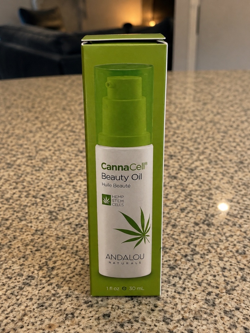 Andalou Naturals CannaCell Beauty Oil 1 fl oz | Brand New